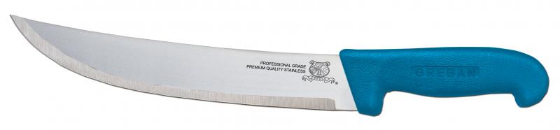 12-inch Steak Knife with Blue Polypropylene Handle